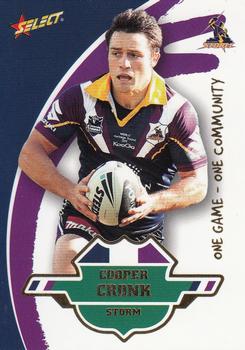 2012 Select One Community #3 Cooper Cronk Front